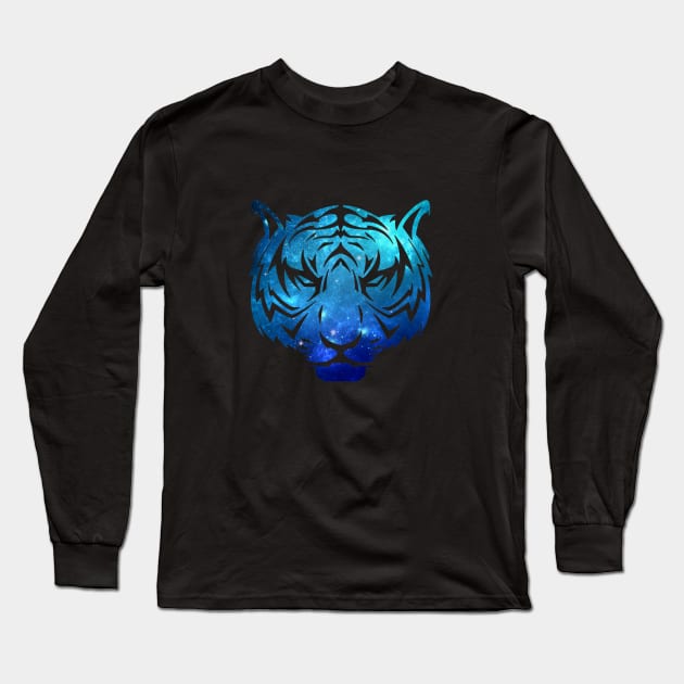 space tiger Long Sleeve T-Shirt by kitispa